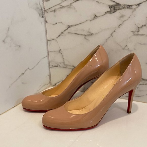 Louboutin Simple Pump 85 Patent Calf Size 37 - Picture 3 of 10